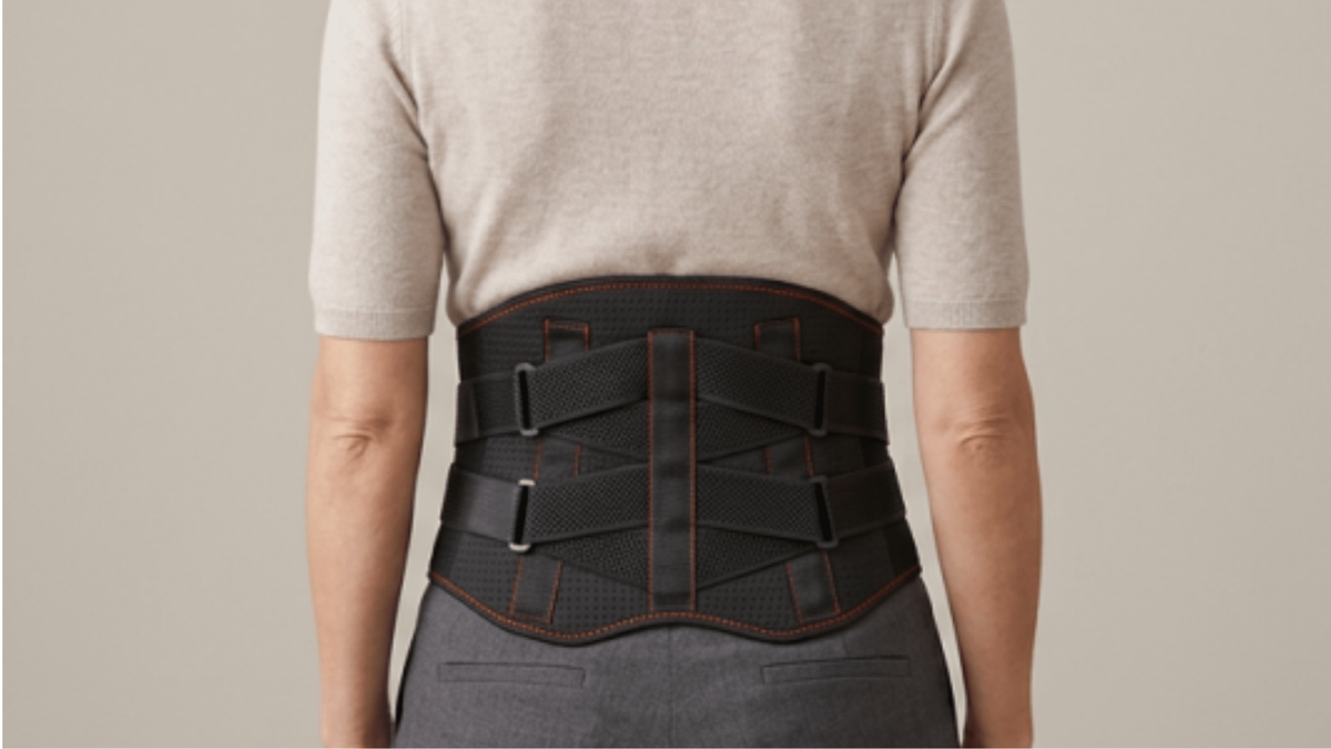 Stöd och redskap för rygg och nacke med ryggbälte, ryggsträckare, nacksträckare för vardagen - Stabil Posture