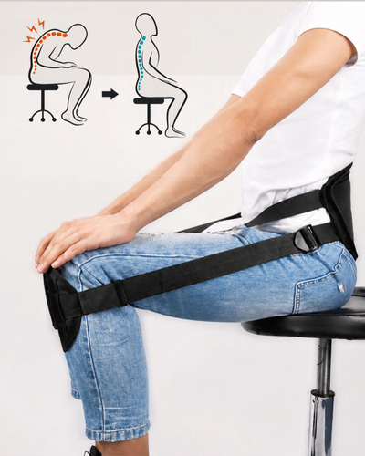 Sittstöd Stabil, C-format sittstöd för ländrygg och bäcken - Stabil Posture