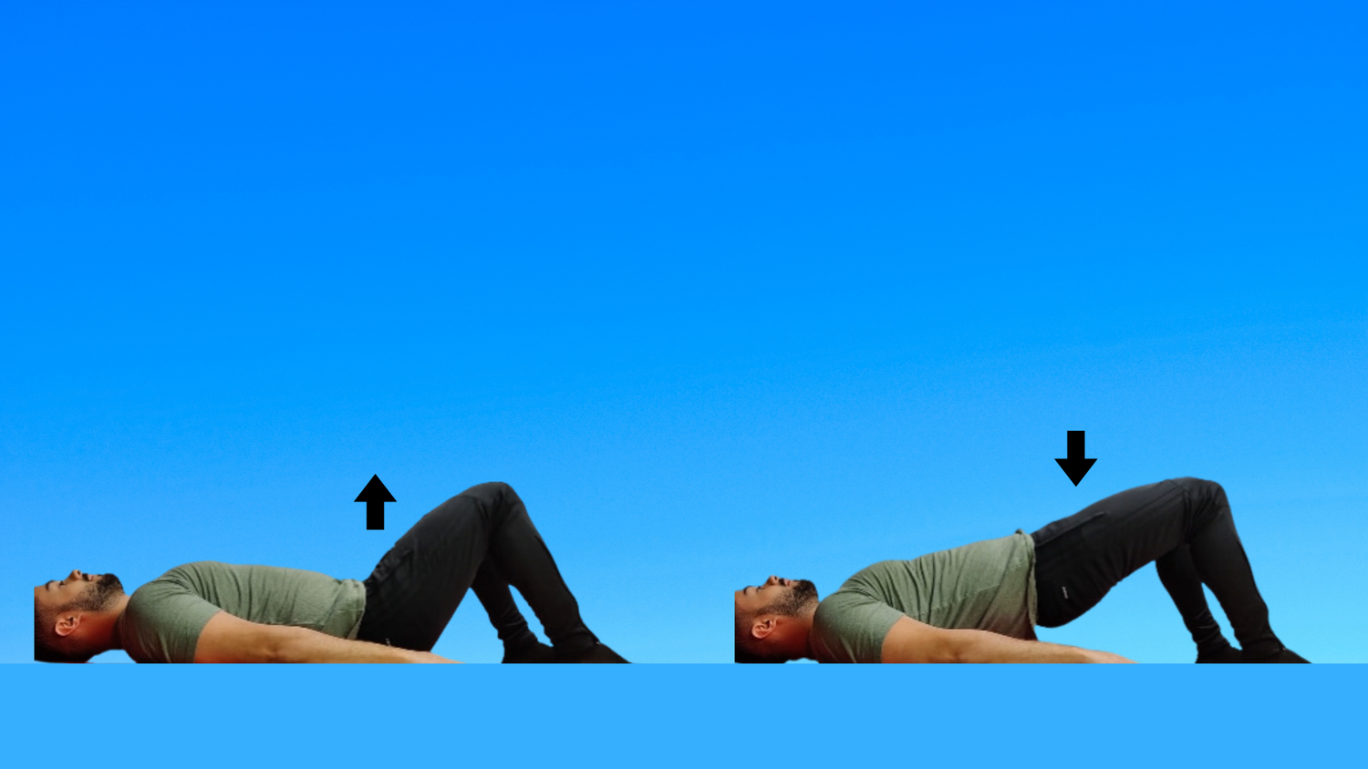 5- Bäckenlyft - Övning för ländryggssmärta - Stabil Posture