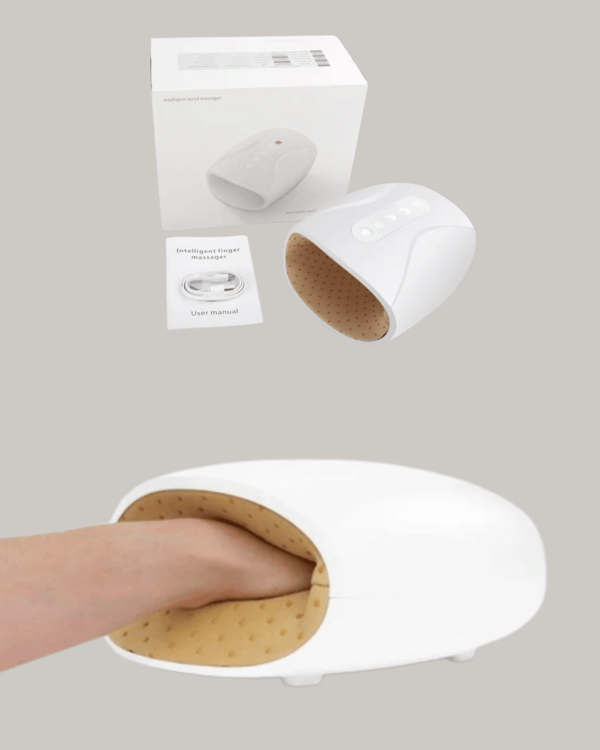 Värmande handmassageapparat - Stabil Posture